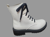 MADDEN GIRL "ALLIE WHITE COMBAT BOOT"