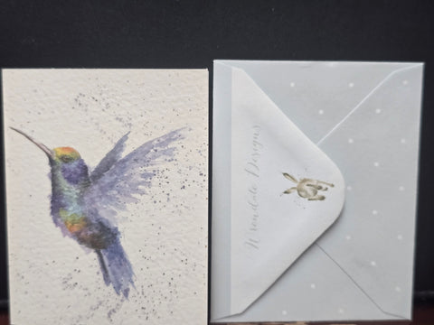 GE066-6 WRENDALE DESIGNS "RAINBOW" JUST FOR YOU GIFT CARD
