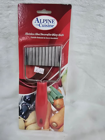 AI17337 ALPINE DECORAIVE WAVY KNIFE SS