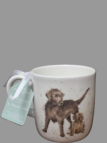MMSN4020-XS WRENDALE DESIGNS HOPEFUL ROYAL WORCESTER MUG 14 OZ