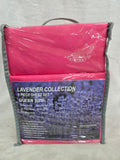 HOT PINK LAVENDER COLLECTION QUEEN 6PC SHEET SET