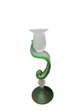 CH618GF CANDLE HOLDER BAIJAN GLASS