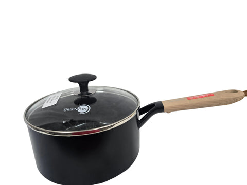2 QUART SAUCE PAN GREENPAN WITH LID S1