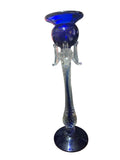 CH612B CANDLE HOLDER BAIJAN GLASS