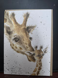 AZ013 "FIRST KISS" THE ZOOLOGY COLLECTION GREETING CARD