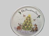 WNQP3943-XG MUG COASTER "CHRISTMAS TREE" SET WRENDALE DESIGNS