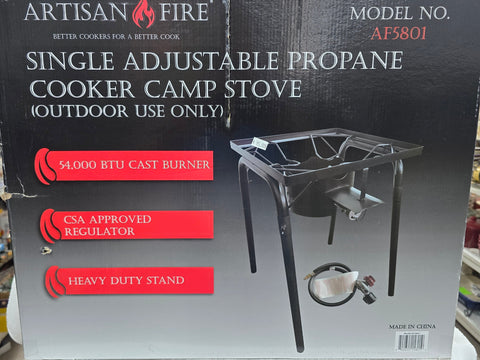 AF5801 ARTISAN FIRE 1 BURNER SQUARE