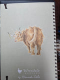 LHB003 "DAISY COO" SPIRAL NOTEBOOK WRENDALE DESIGNS