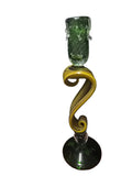 CH610YG CANDLE HOLDER BAIJAN GLASS