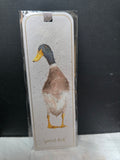 BM010 DUCK "GUARD DUCK" BOOKMARK WRENDALE