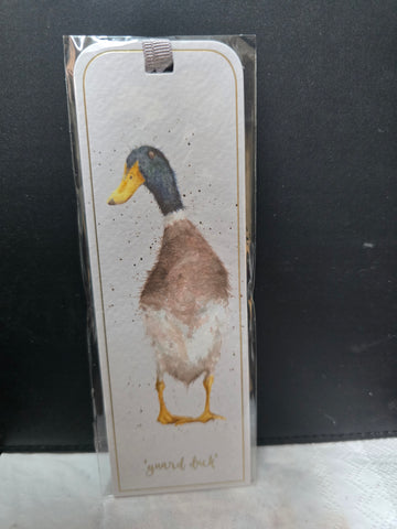 BM010 DUCK "GUARD DUCK" BOOKMARK WRENDALE