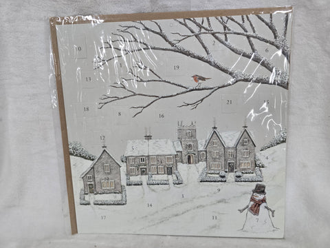 ADCAL007 "COUNTRY CHRISTMAS" ADVENT CALENDER SALLY SWANNELL