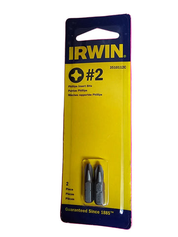 3510112C #2 PHILLIPS IRWIN (1") 2PK