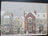AC13 WRENDALE DESIGNS "SNOWY STREET" ADVENT CALENDAR CARD