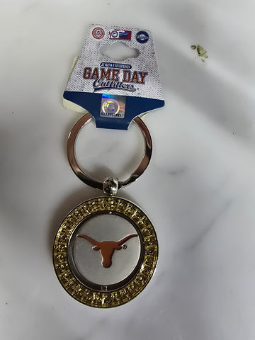 GAME DAY OUTFITTERS LONGHORNS KEYRING