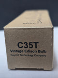 C35T KEYMIT VINTAGE EDISON BULB E12 4W LED CANDELABRA