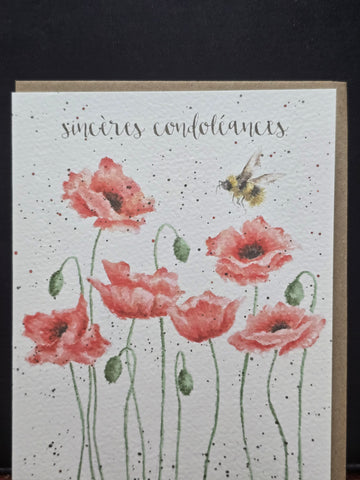 FOC031 WRENDALE DESIGNS "SINCERES CONDOLEANCES"