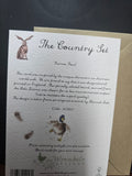 ACS017 "GUINEA FOWL" THANKGIVING CARD WRENDALE DESIGNS