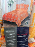 18125 NU TRENDZ QUEEN 3PC FLANNEL BORREGO 3PC SET