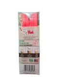 08228 HOT STRAW SIP AND STIR REUSABLE STRAWS 20 PK