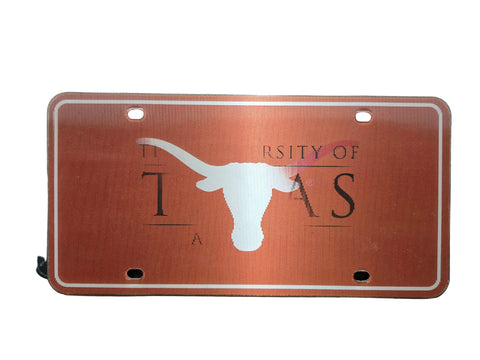 34959 THE UNIVERSITY OF TEXAS AT AUSTIN LICENSE PLATE HOLDER