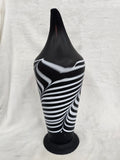 DG202BKW-2 VASES BAIJAN GLASS