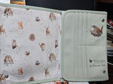 NBW001 "WOODLANDERS" NOTEBOOK WALLET WRENDALE DESIGNS