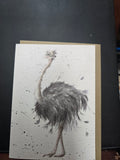 AZ005 "BIRDIE" THE ZOOLOGY COLLECTION GREETING CARD