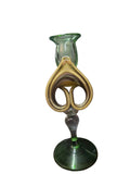 CH601YG CANDLE HOLDER BAIJAN GLASS