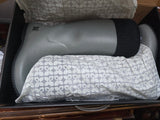 BT08-001-751-38 BUTTERFLYTWISTS WINDSOR GRAY/BLACK KNIT SIZE 7 RAIN BOOT
