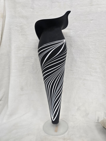 DG293BKW-1 VASES BAIJAN GLASS