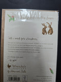 AX050 "ALL I WANT FOR CHRISTMASS" CHRISTMAS CARD WRENDALE DESIGNS