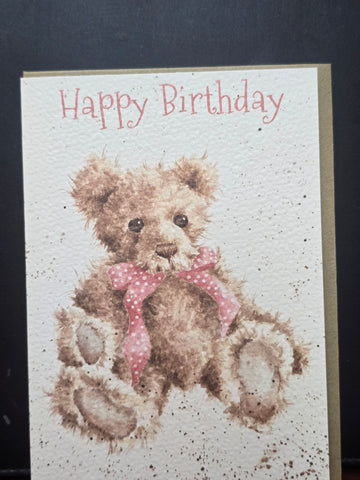 AVB001 WRENDALE DESIGNS "HATTIE (BIRTHDAY)" GREETING CARD