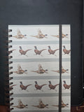 HB002 "PHEASANT" SPIRAL NOTEBOOK WRENDALE DESIGNS