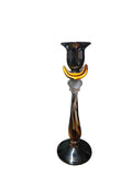 CH606YPR CANDLE HOLDER BAIJAN GLASS