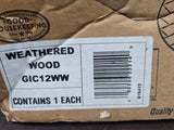 GIC12WW MASTER FLOW 12" WIND TURBINE WEATHERED WOOD