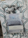 CTA-4826 PENTHOUSE COLLECTION TALIA KING BED IN BAG 7PC