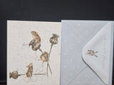 GE001-6 WRENDALE DESIGNS "COUNTRY MICE" JUST FOR YOU GIFT CARD