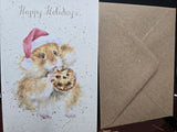 AXNCP006 "CHRISTMAS COOKIE" CHRISTMAS CARDS 8PK
