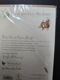 AX063 "ONE HORSE OPEN SLEIGH" CHRISTMAS CARD WRENDALE DESIGNS