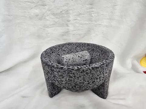 AW-0108 ACERO WARE GRANITE COARSE MORTAR PESTILE 8" NO BOX
