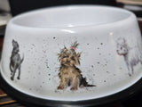 TN007 DOG MEDIUM DOG BOWL WRENDALE DESIGNS