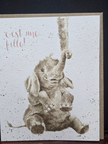 FOC014 WRENDALE DESIGN "CEST UNE FILLE"