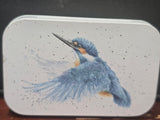 MT007 WRENDALE DESIGNS MINI DESIGNER TIN "KINGFISHER"