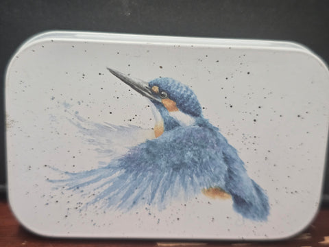 MT007 WRENDALE DESIGNS MINI DESIGNER TIN "KINGFISHER"