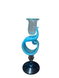 CH605TQ CANDLE HOLDER BAIJAN GLASS