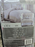 CRA-3122 RADIANCE KING 10 PC BED IN BAG COMFORTER SET