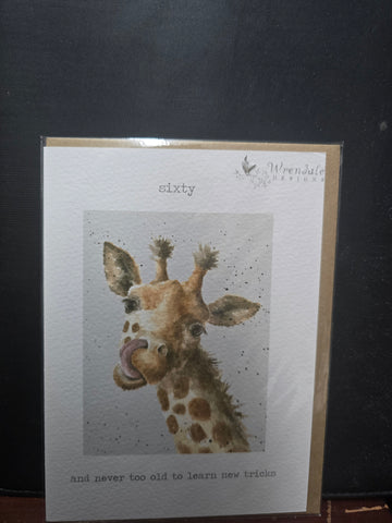 APA008 "NEW TRICKS" PARTY ANIMALS HAPPY BIRTHDAY CARD WRENDALE DESIGNS