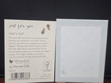 GE012-6 WRENDALE DESIGNS "WHAT A HOOT" JUST FOR YOU GIFT CARD