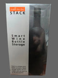 SK01BK MAKE MY DAY BLACK WINE STACK